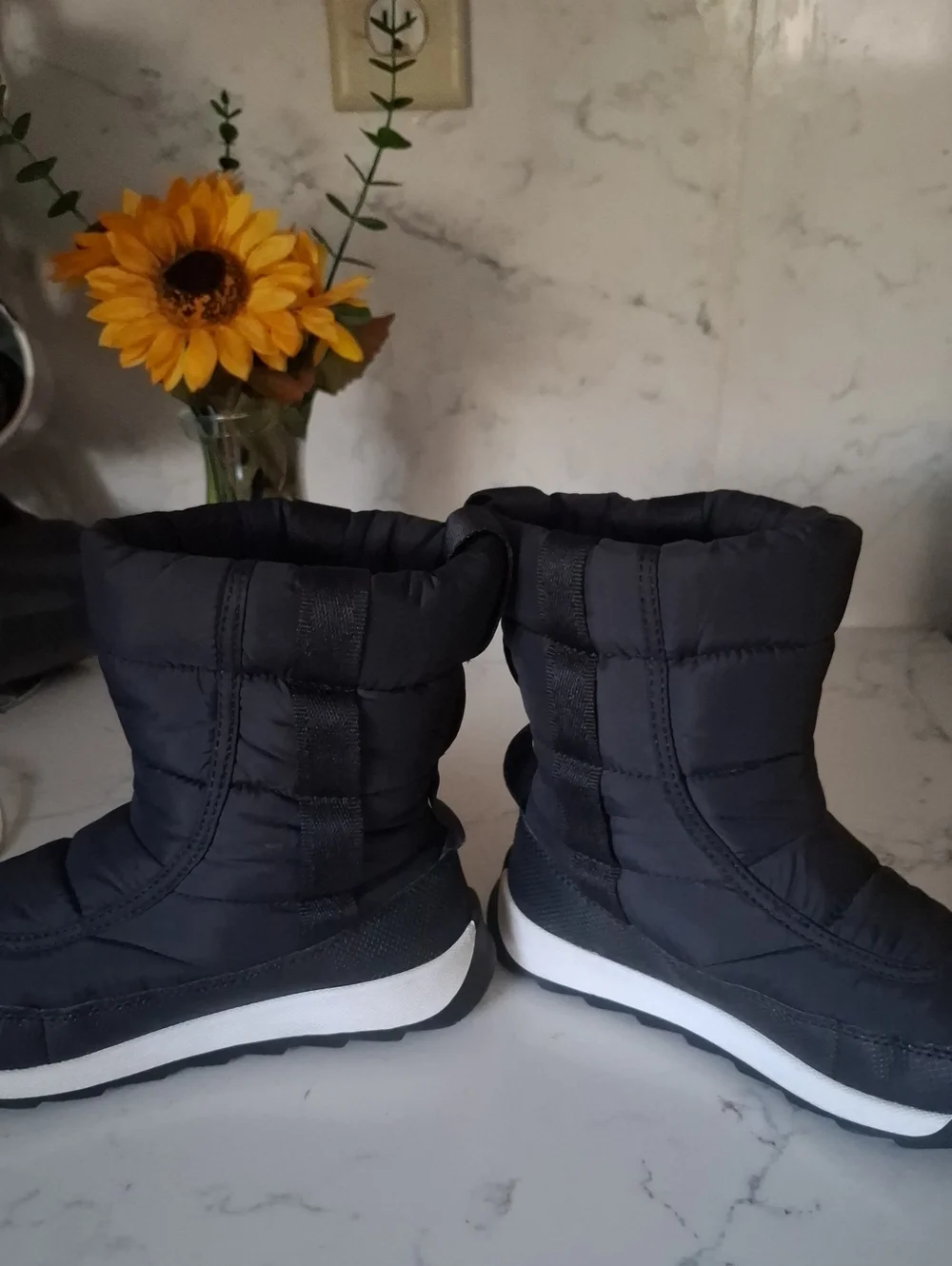 SOREL Kid's Black Winter Snow Boots